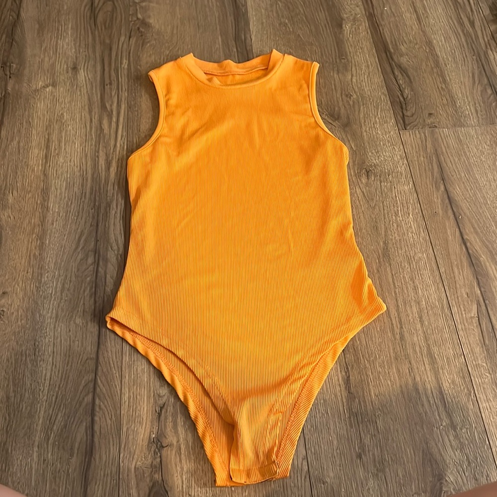 Orange Bodysuit